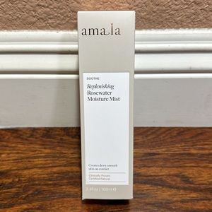 NWT Amala Beauty Replenishing Rosewater Moisture Mist